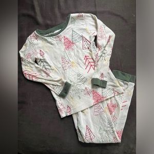 Burt’s Bees toddler girl Christmas pajamas 5T